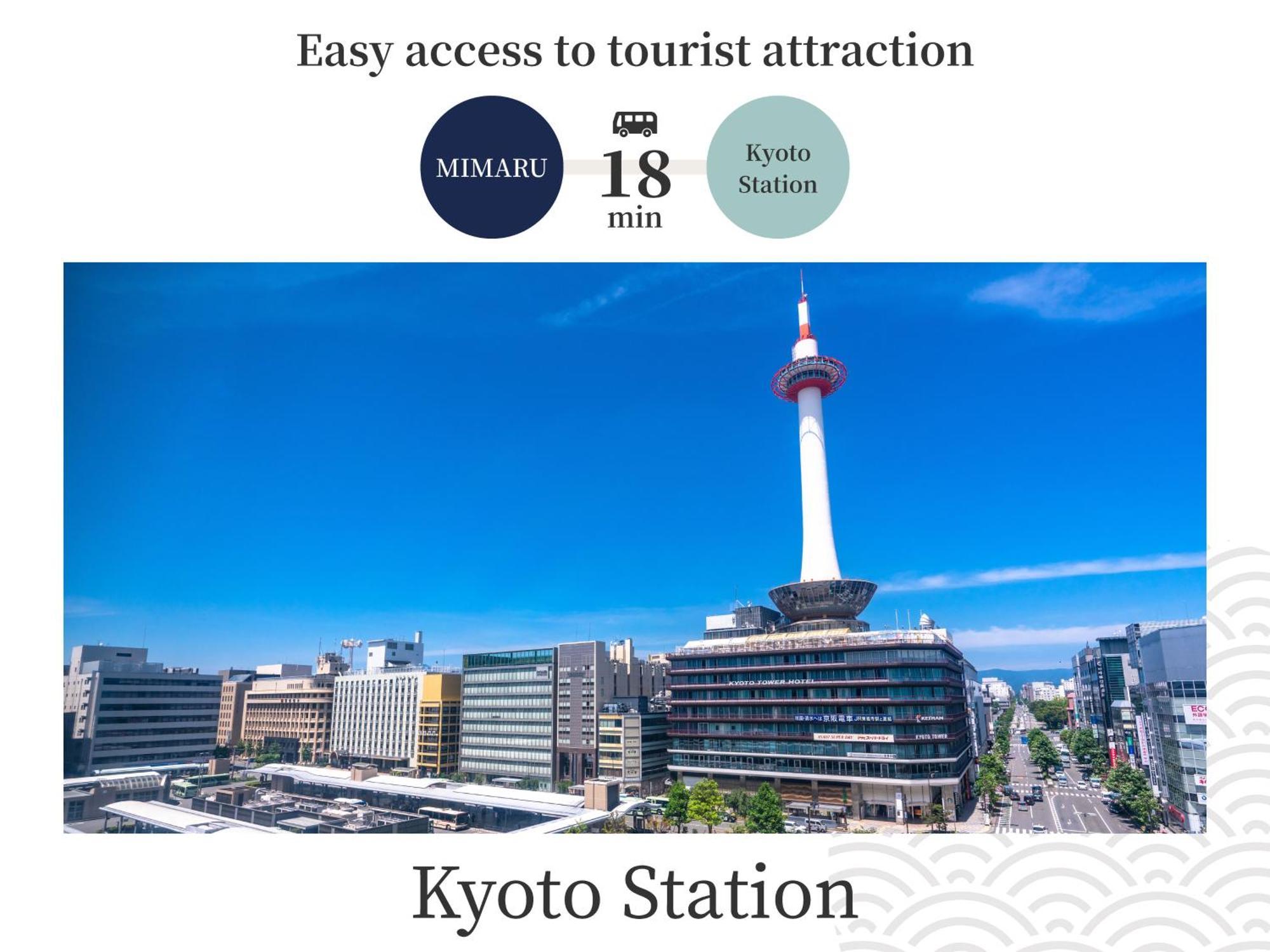 Hotel Mimaru Kyoto Nijo Castle Zewnętrze zdjęcie